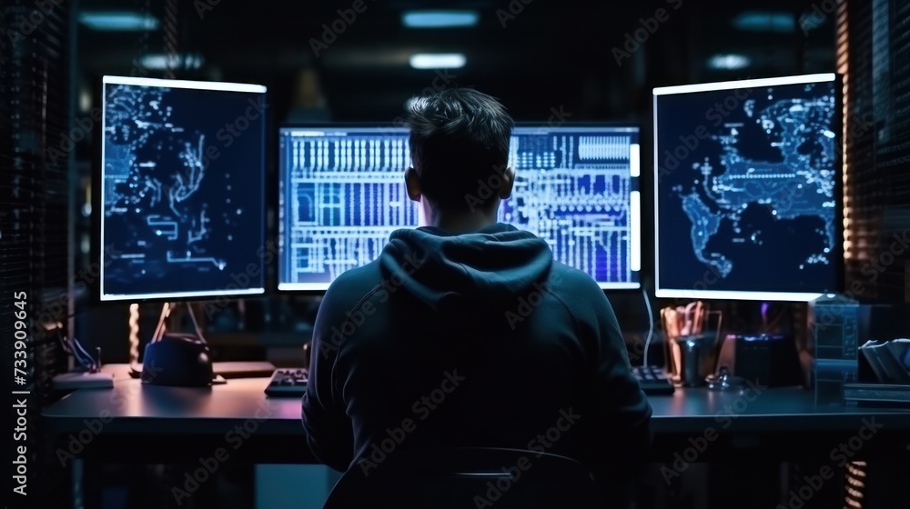 Programmers sit in front of the computer and write the source code and make changes to it Programmers sit in front of the computer and write the source code and make changes to it