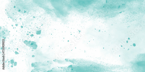 Dust overlay distress grungy effect paint vector turquoise illustration design art. Mint abstract watercolor texture background. Dust and scratches grain texture on white distressed effect.