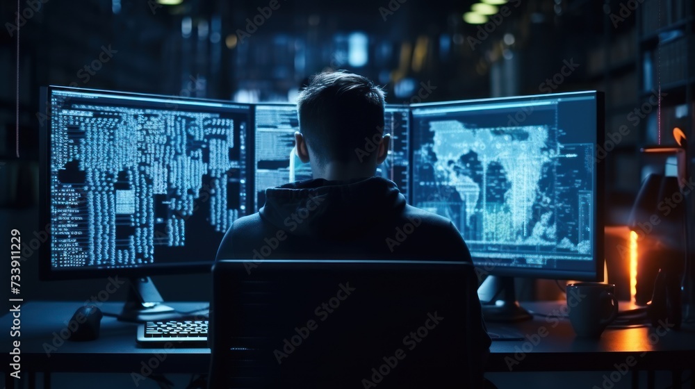 Programmers sit in front of the computer and write the source code and make changes to it Programmers sit in front of the computer and write the source code and make changes to it