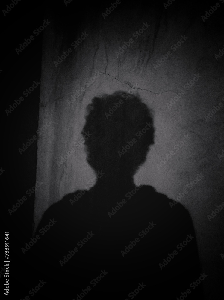 Shadow of a man Shadow of a man