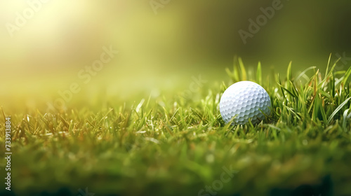 Golf background  explore the wonderful world of golf