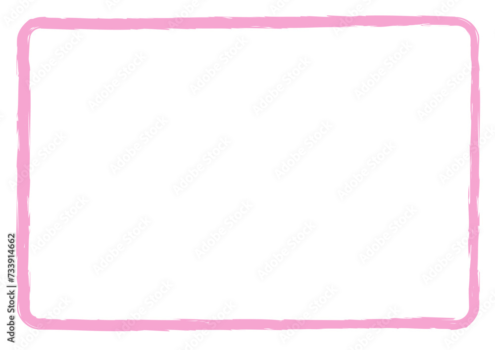 frame with rounded corners , vector Grunge square border, grunge frame for yor text and photo, on white background. frame with rounded corners , vector Grunge square border, grunge frame for yor text and photo, on white background.
