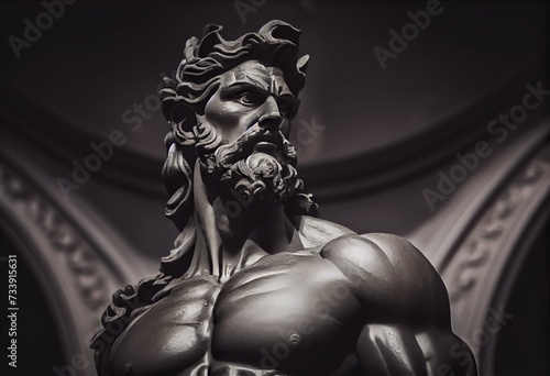 deity of hercules. ancient Greek mythology. Hercules was a legendary figure in Greek mythology. the offspring of Zeus and Alcmene. similar to alcides or alcaeus. Generative AI
