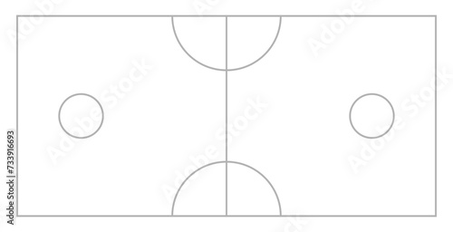Layout Court of 'Sepak Takraw', is a foot volleyball game, quite literally means 'to kick a rattan ball', sport native that originated in Southeast Asia. Format PNG photo