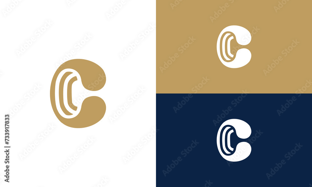 initial C monogram logo design vector initial C monogram logo design vector