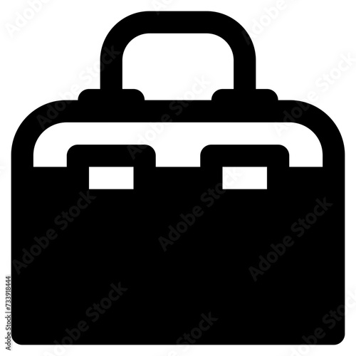 toolbox vector glyph icon