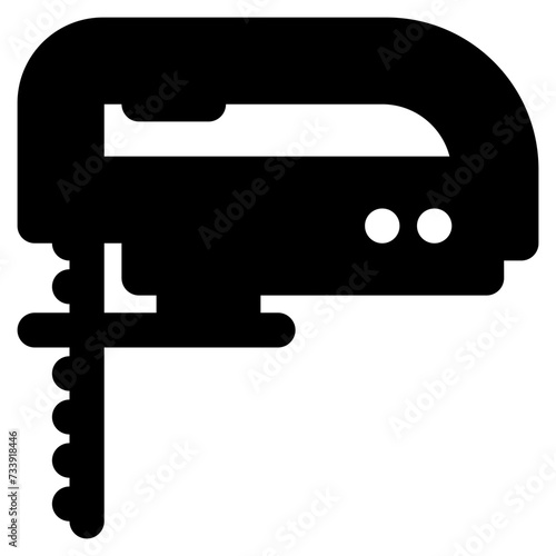 jigsaw vector glyph icon