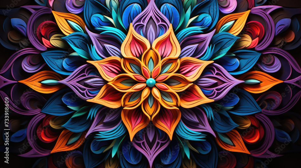 illustration of colorful geometric shapes illustration of colorful geometric shapes