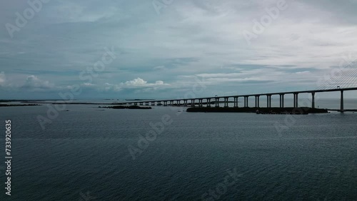 Drone footage of the CCLEX Bridges in Cebu City Phils. photo