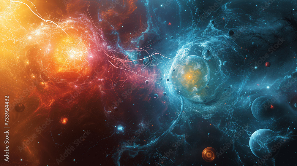 Cosmic Dance of Planetary Nebulae and Stellar Dust