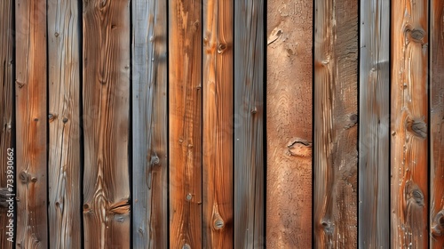 Rustic Weathered Wooden Wall Texture Background. Generative AI