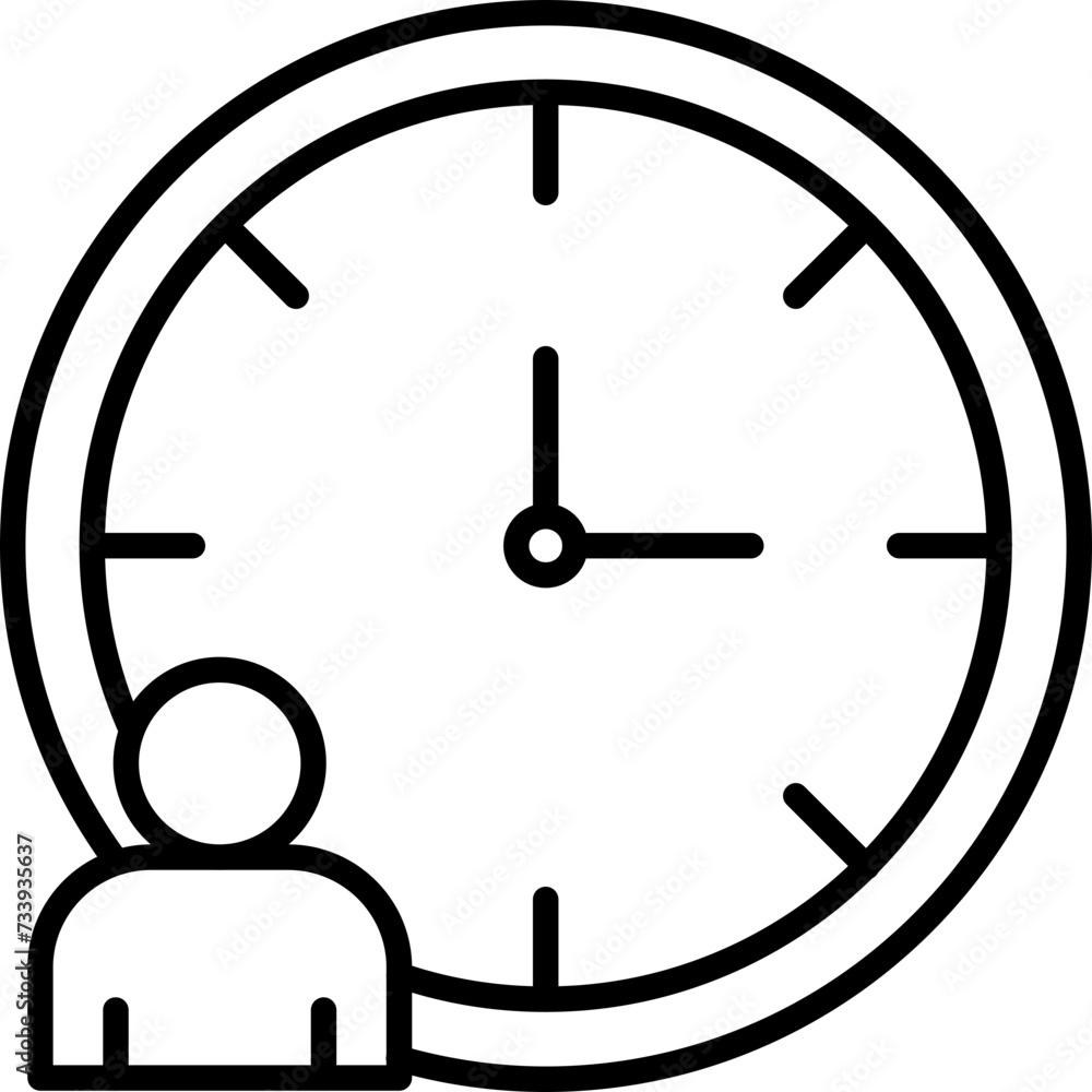 Working Schedule Icon Working Schedule Icon