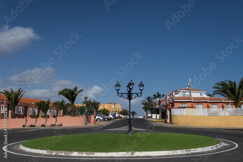 Touristic resot of Fuerteventura. photo