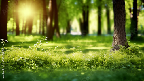 spring in the park high definition(hd) photographic creative image