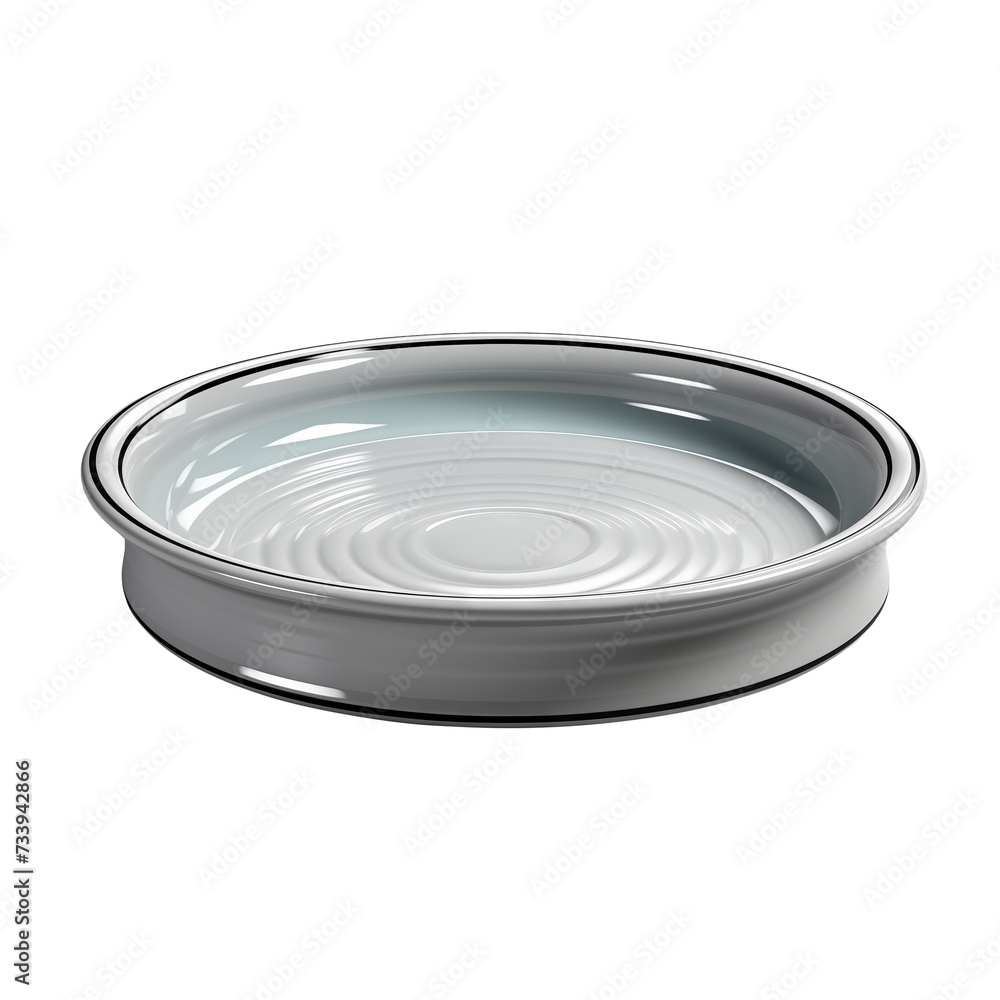 Empty Pie dish isolated on a transparent background. Empty Pie dish isolated on a transparent background.