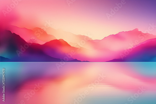 banner background boasting watercolor gradients with pastel hues seamlessly.