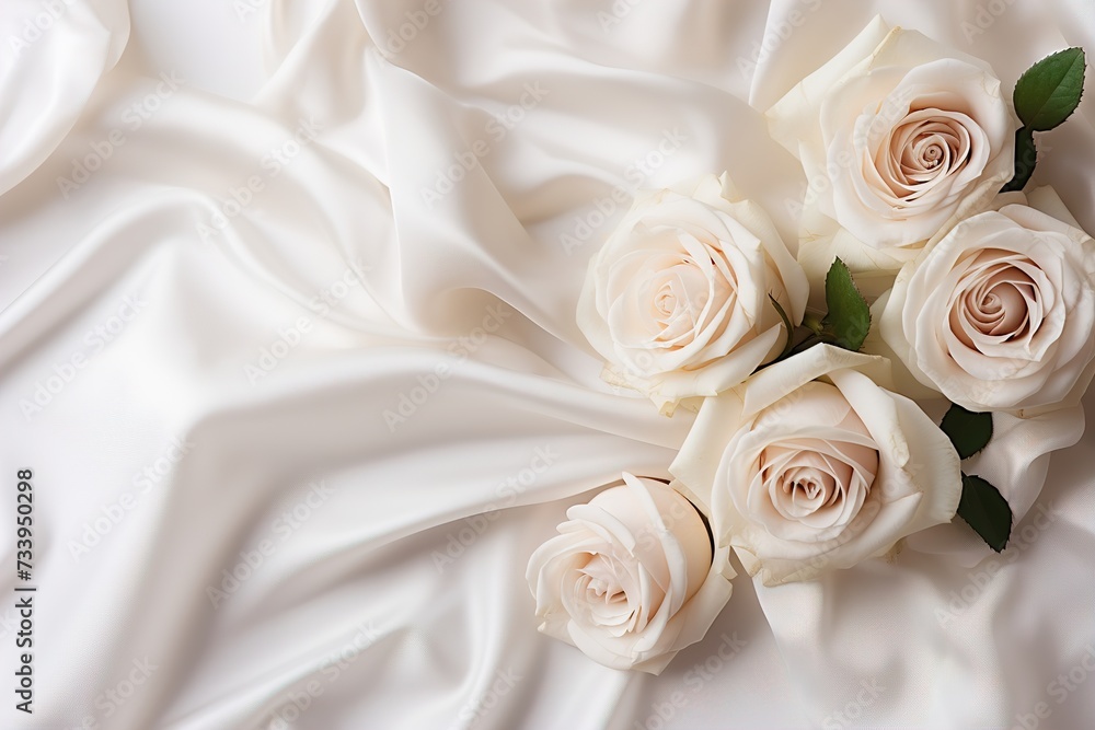 wedding background with flowers, place for text, delicate tones, aesthetic wedding background with flowers, place for text, delicate tones, aesthetic