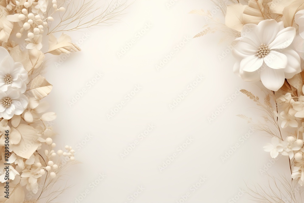 wedding background with flowers, place for text, delicate tones, aesthetic wedding background with flowers, place for text, delicate tones, aesthetic