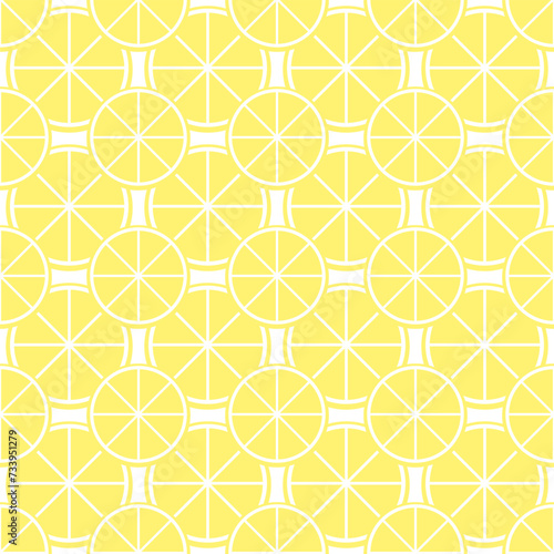 Картината върху платно Lemon seamless pattern