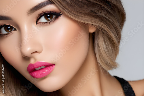 Wallpaper Mural closeup portrait of a fashionable model Torontodigital.ca