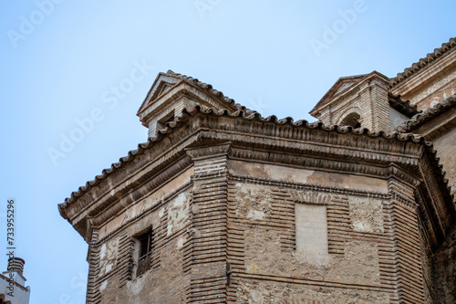 Walking in the historical center in Antequera, Spain