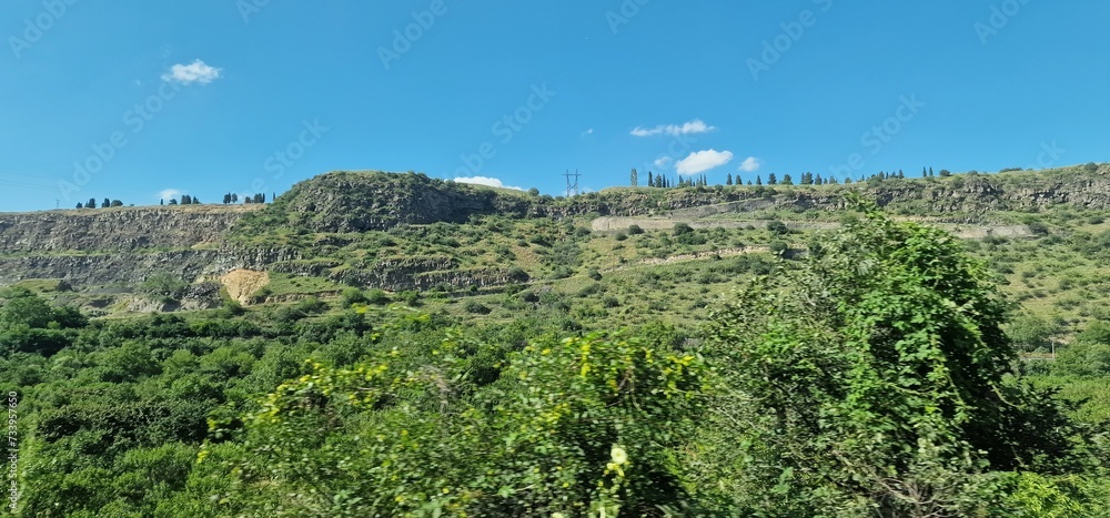 Obraz premium roadtrip through georgia