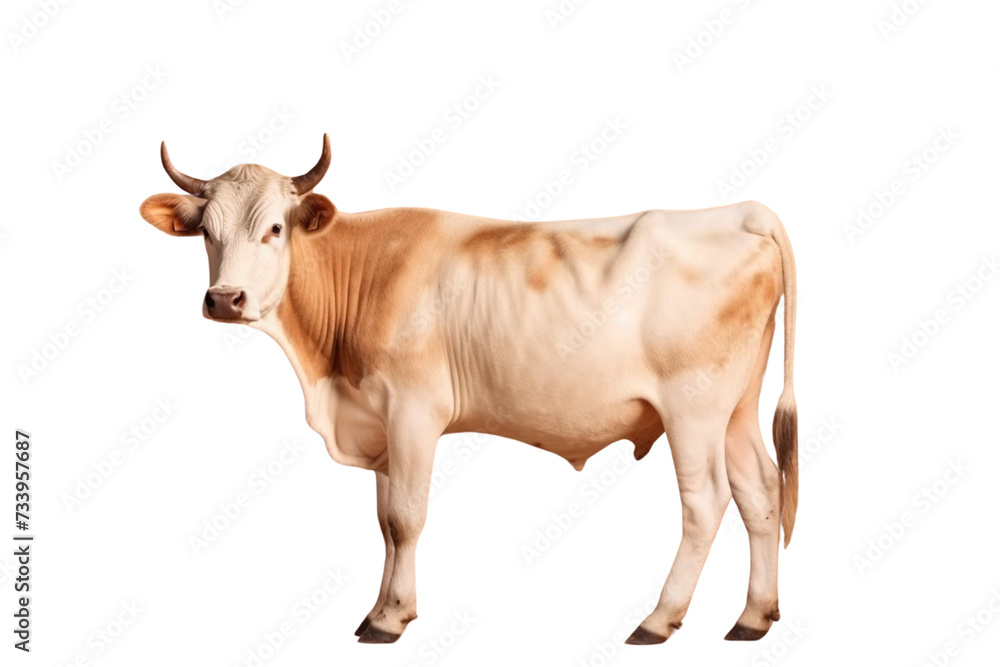 Cow on transparent background PNG image Cow on transparent background PNG image