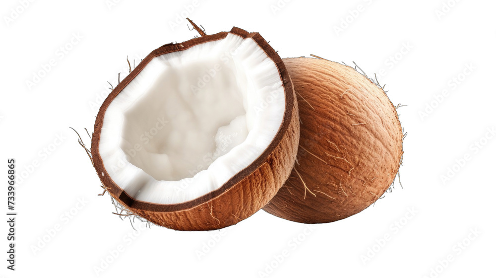 Fresh half coconut png Fresh half coconut png