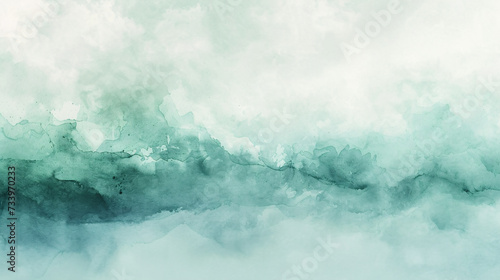 Immerse Yourself in the Peaceful Ambiance of Abstract Watercolor Backgrounds Depicting a Serene Aquatic Scene, Emanating Soft Tones and Gentle Movements that Inspire a Sense of Tranquility.