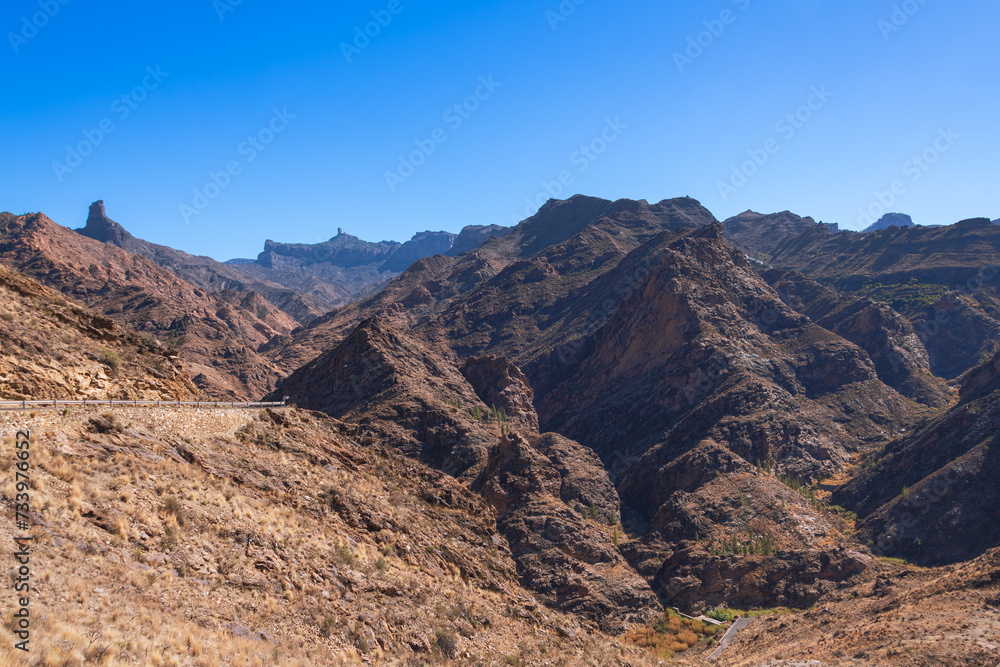 Hiking Through The Central Mountains Of Gran Canaria