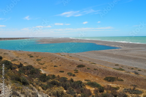 Valdes  Peninsula Valdes  Patagonia  panorami  natura 