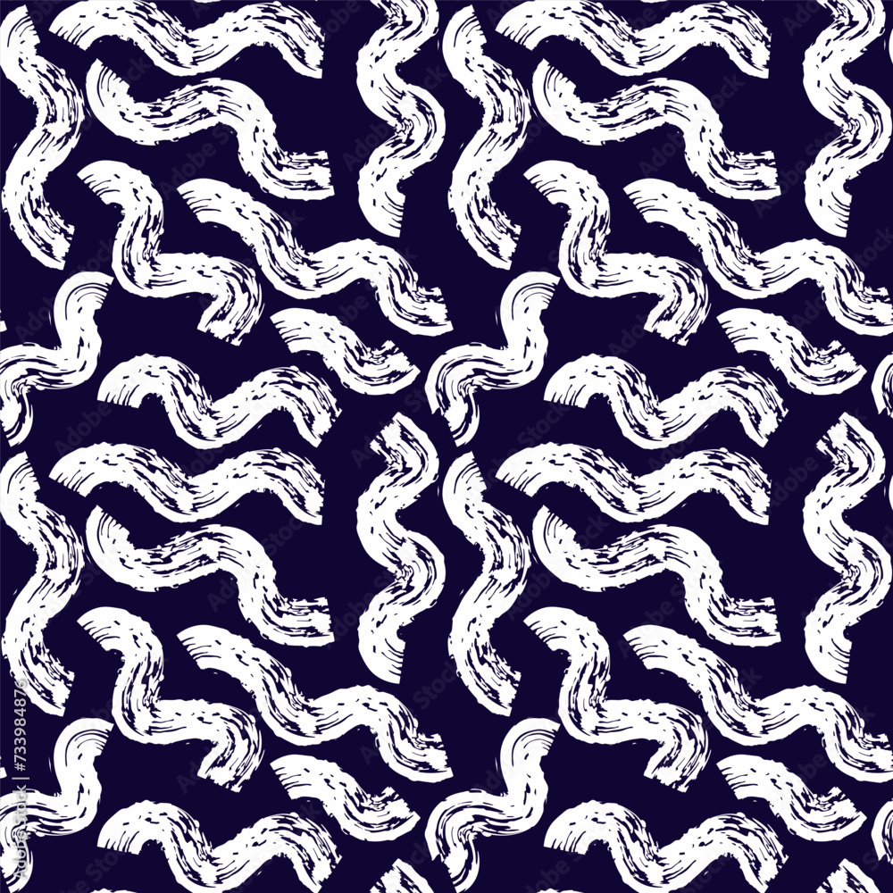 Fashion abstract contemporary seamless pattern with dry brush crayon charcoal lines. Graphic squiggle vector. Modern trendy Vector. Grunge, texture pattern for textile prints Fashion abstract contemporary seamless pattern with dry brush crayon charcoal lines. Graphic squiggle vector. Modern trendy Vector. Grunge, texture pattern for textile prints