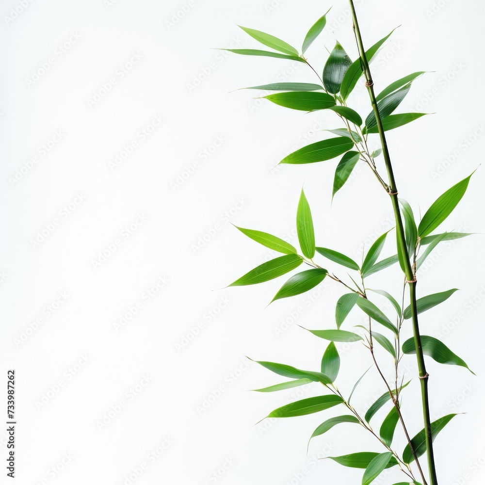 Naklejka premium beautiful bamboo illustration, for banner, poster, frame, invitation card