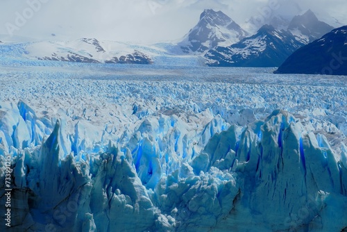 Patagonia: panorami; natura; perito moreno; montagne; neve; ghiacciaio;