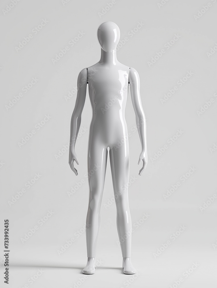 full-length, child, mannequin, white, glossy, texture, neutral, background, full-length, child, mannequin, white, glossy, texture, neutral, background,