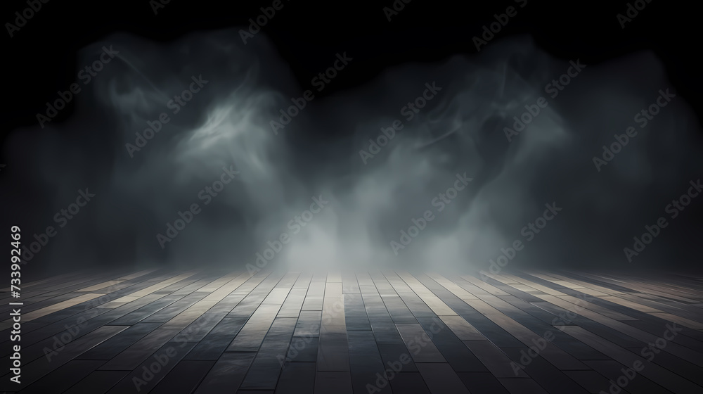 Empty concrete floor, 3D rendering sea view square with clear sky background Empty concrete floor, 3D rendering sea view square with clear sky background
