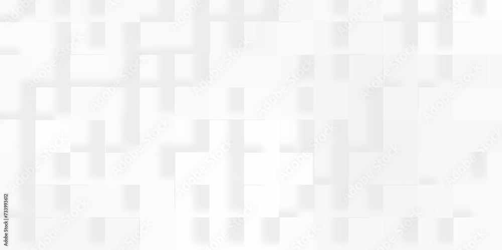 Paper square white Background with modern seamless lines, Abstract seamless and modern random shifted white scaled cube boxes block, Embossed paper square white geometric pattern of 3d blocks pattern. Paper square white Background with modern seamless lines, Abstract seamless and modern random shifted white scaled cube boxes block, Embossed paper square white geometric pattern of 3d blocks pattern.