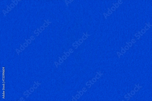 Empty textured paper. Vivid blue colour background for your objects.