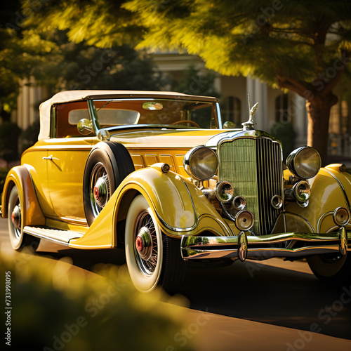 Vintage Luxury: A Classic FG Car Capturing Timeless Sophistication and Unmatched Elegance © Evan