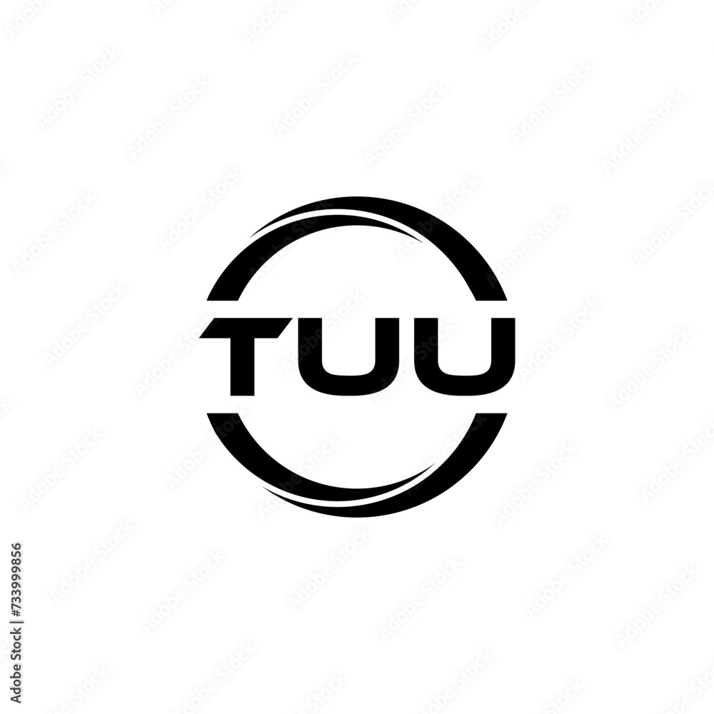 TUU letter logo design with white background in illustrator, cube logo, vector logo, modern alphabet font overlap style. calligraphy designs for logo, Poster, Invitation, etc. TUU letter logo design with white background in illustrator, cube logo, vector logo, modern alphabet font overlap style. calligraphy designs for logo, Poster, Invitation, etc.
