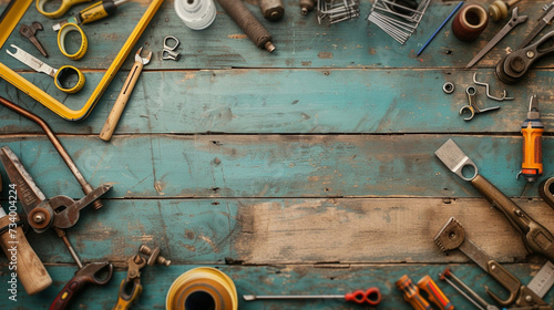 A free community repair workshop where volunteers help fix household items, promoting sustainability and skill-sharing, community care, care jobs, community support, with copy space