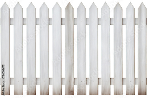 white wooden fence transparent background