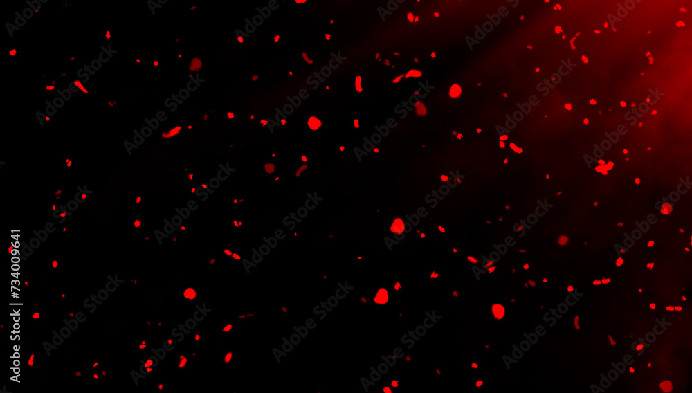 Blurred red fire embers sparks on black background . Texture isolated overlays. Concept of particles, sparkles, flame and light. Blurred red fire embers sparks on black background . Texture isolated overlays. Concept of particles, sparkles, flame and light.