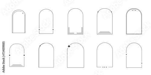 Monoline Arch Frame