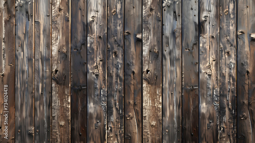 close up of wall made of wooden planks