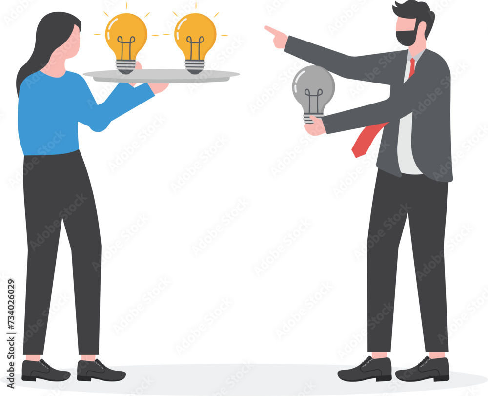 Businessmen look for and exchange new ideas, Creative, Giving, Share.
Businessmen look for and exchange new ideas, Creative, Giving, Share.