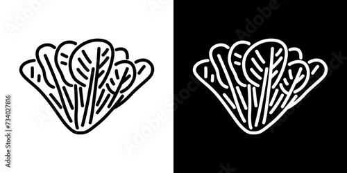 冬の野菜のターサイアイコン