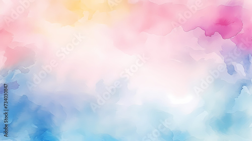 Gradient abstract watercolor background, abstract texture © ma