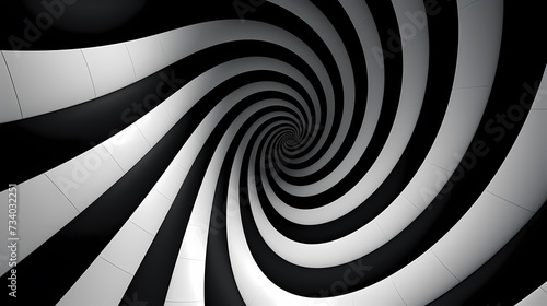 Abstract optical illusion background