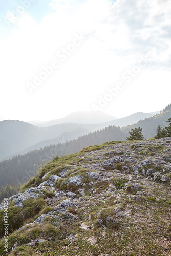 landscape with clouds